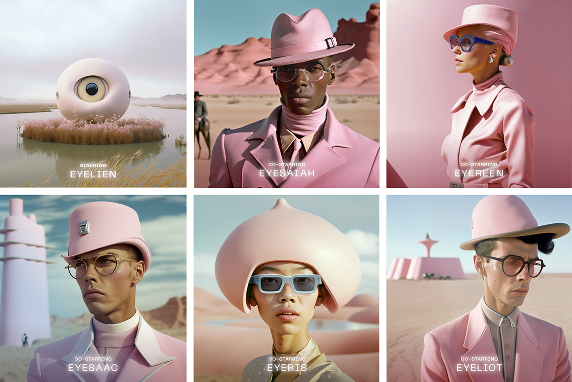 Seen+Noted: Design Army uses AI to create Georgetown Optician ‘Adventures in A-EYE’ campaign