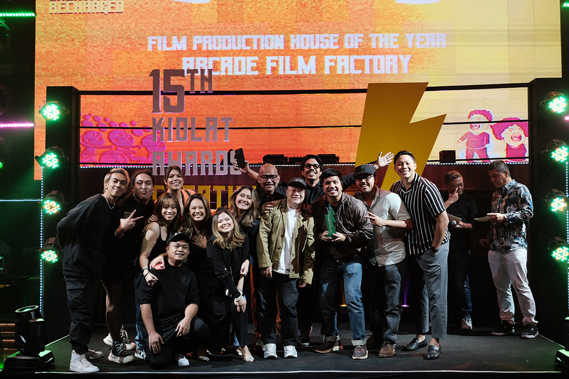 Arcade Film Factory wins Film Production House Of The Year at Kidlat Awards