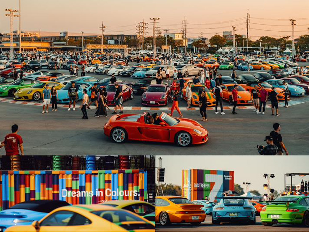 Porsche pays homage to the colourful culture of Thailand via “Dreams in Colours” campaign