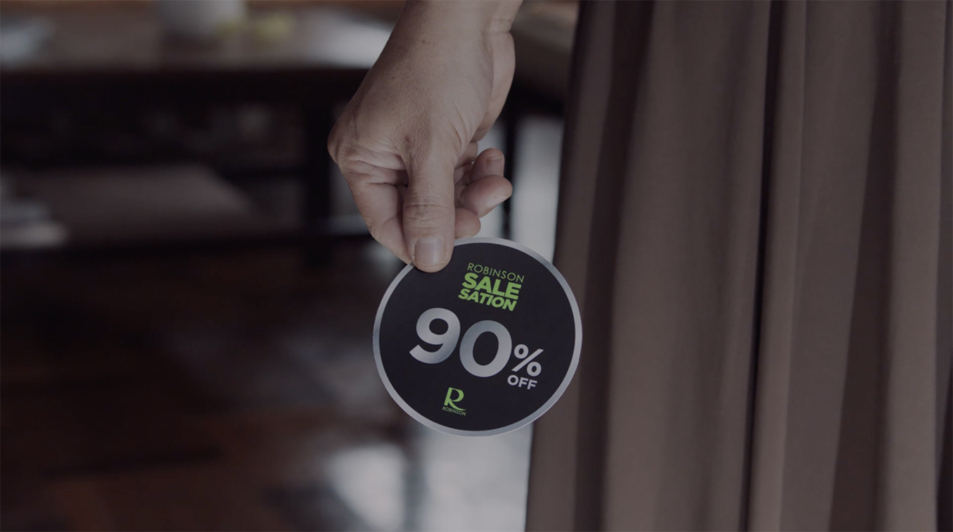 Robinson and Wolf BKK’s new film encourages Thai’s to “Discount for what you love most”