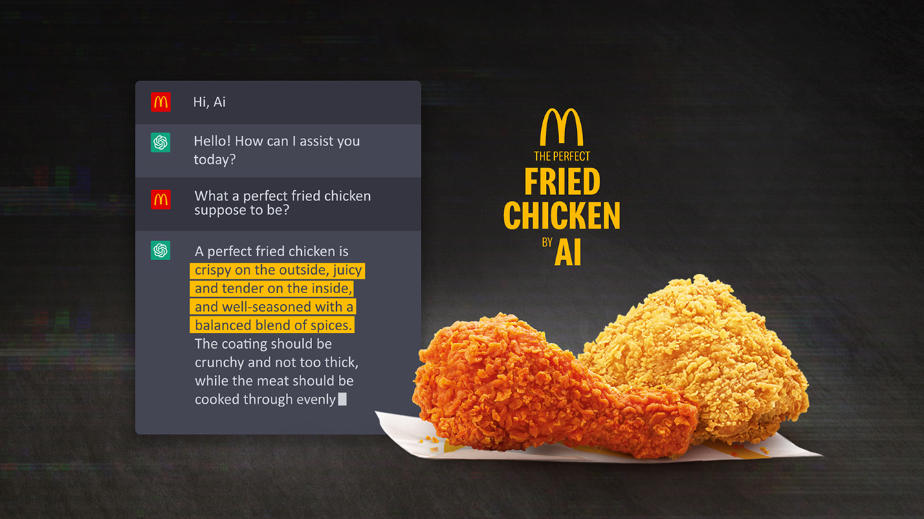 McDonald’s & Leo Burnett Thailand use AI-generated strategy to disrupt the Thai fried chicken market