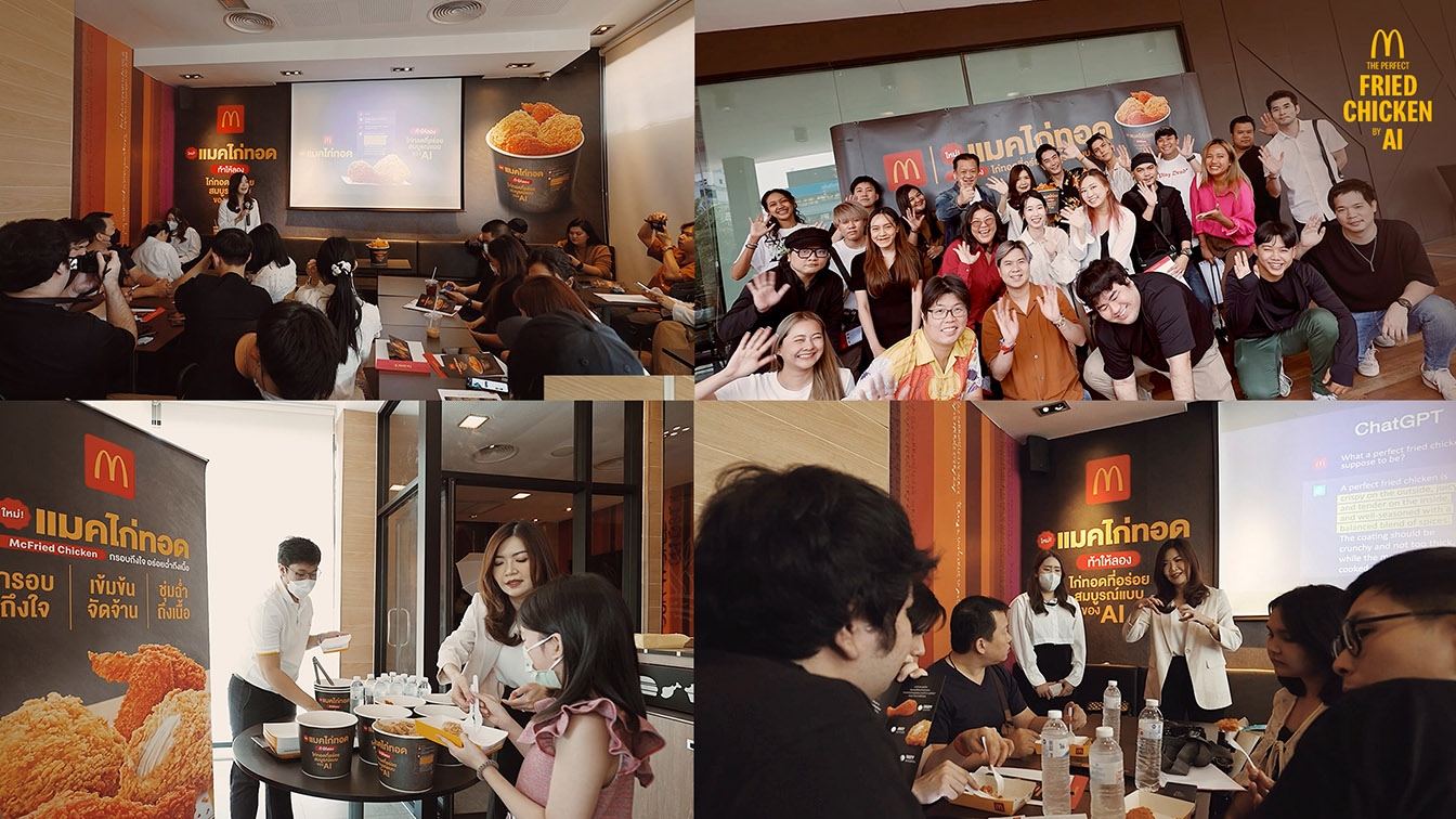 McDonald’s & Leo Burnett Thailand use AI-generated strategy to disrupt the Thai fried chicken market