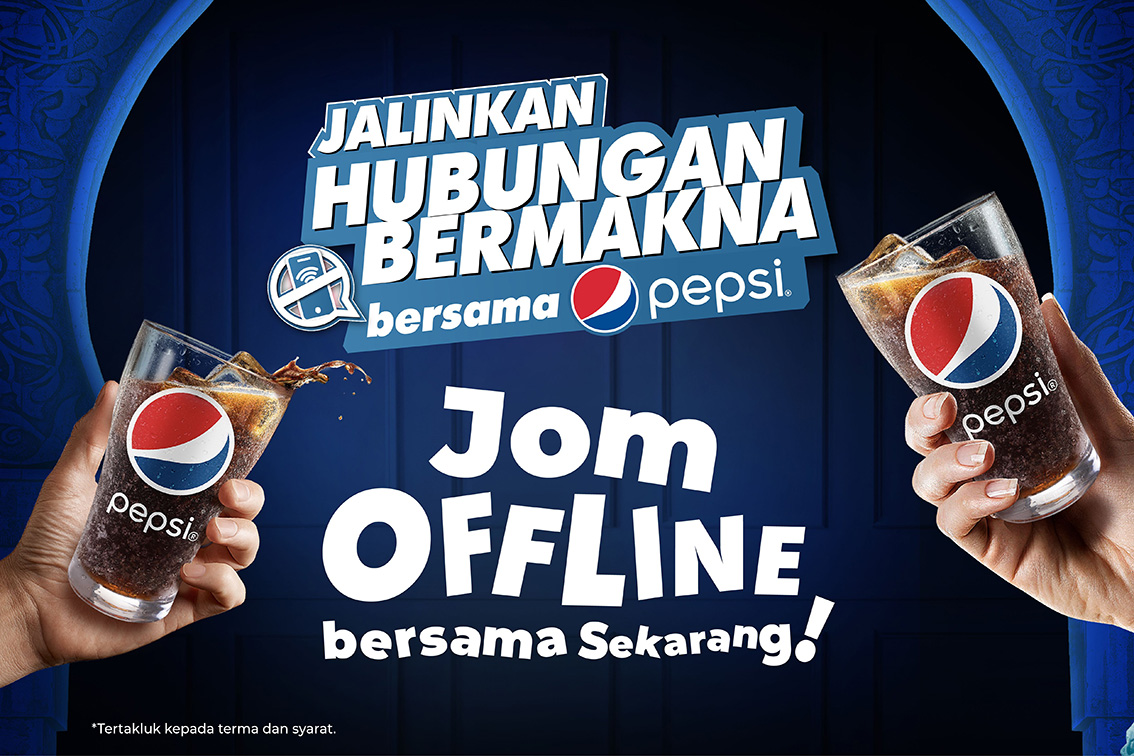 FCB SHOUT + Pepsi encourage Malaysians to go offline and reconnect during Eid Al-Fitr