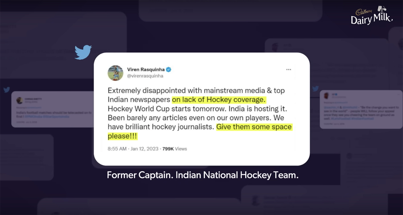 Cadbury Dairy Milk & Ogilvy India’s new campaign motivates the country to #CheerForAllSports