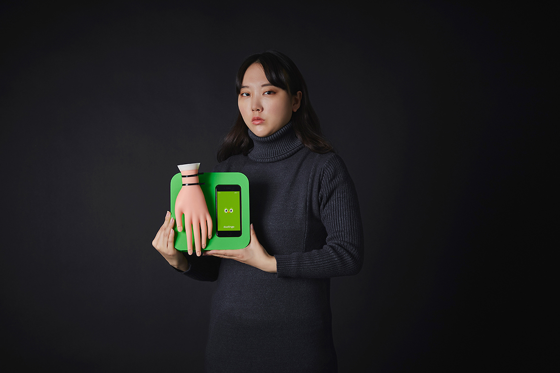 Duolingo + UltraSuperNew create device to save Gen Z from mindless scrolling on their phone