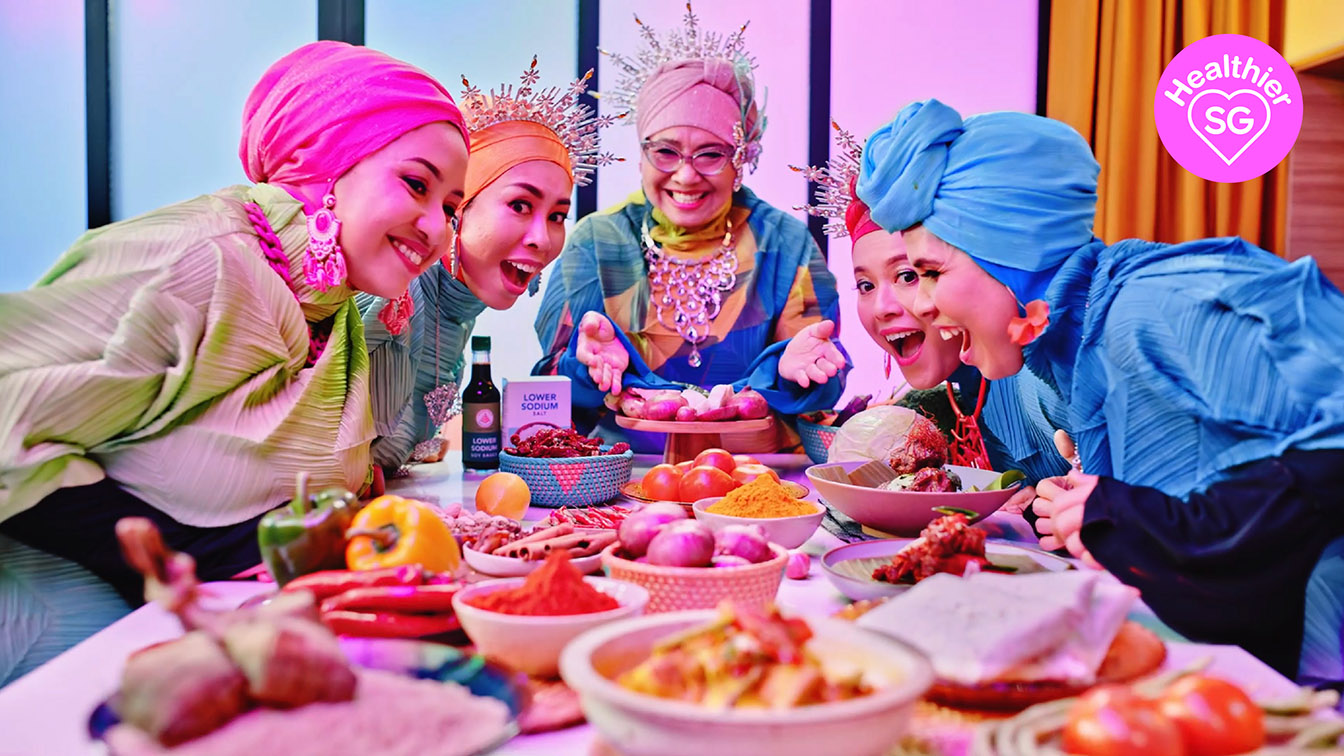 The Ministry of Health’s Hari Raya spot says Swap Salt Away via Tribal Worldwide Singapore