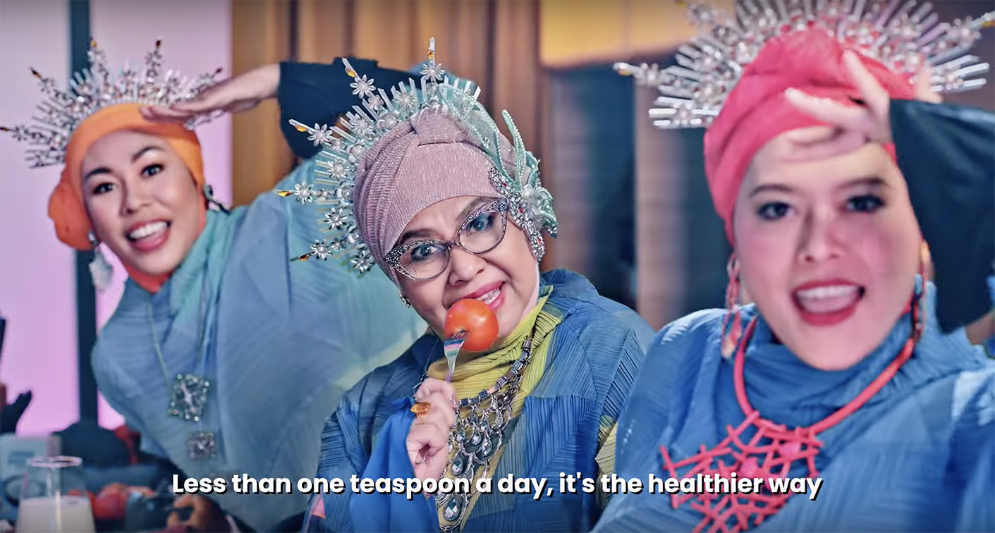 The Ministry of Health’s Hari Raya spot says Swap Salt Away via Tribal Worldwide Singapore