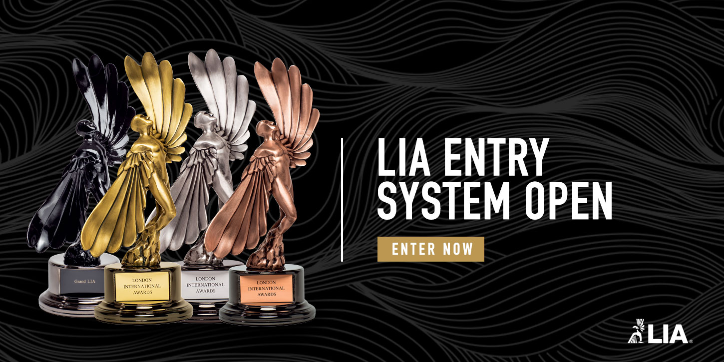 London International Awards 2023, the show ‘Created for Creatives’, is now open for entries: Initial entry deadline Thursday, 15th June 2023