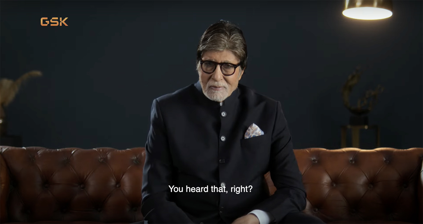 Lowe Lintas India and GSK partner with Amitabh Bachchan for shingles awareness and prevention