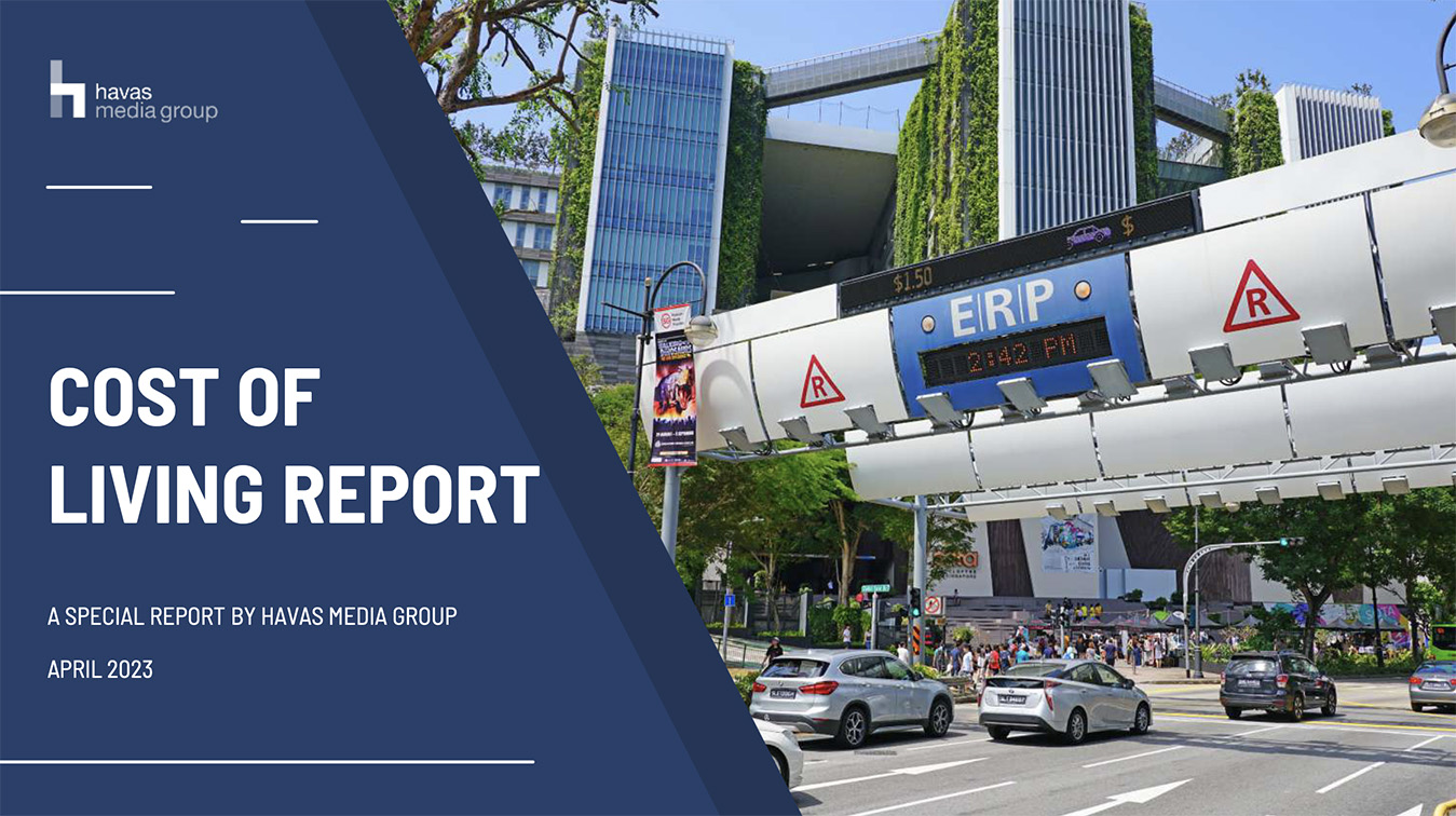 Havas Media Group Singapore releases “Cost of Living” report offering insights into the impact of inflated costs on Singaporeans