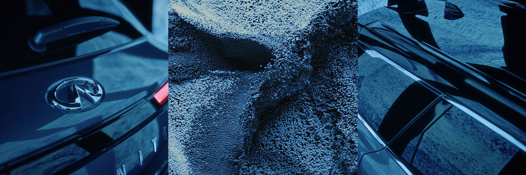 INFINITI artfully brings inimitable pigment to life in an immersive digital experience