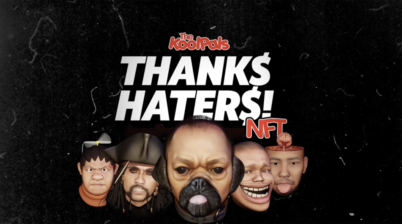 GIGIL and popular Filipino comedians The KoolPals turn online hate into NFTs