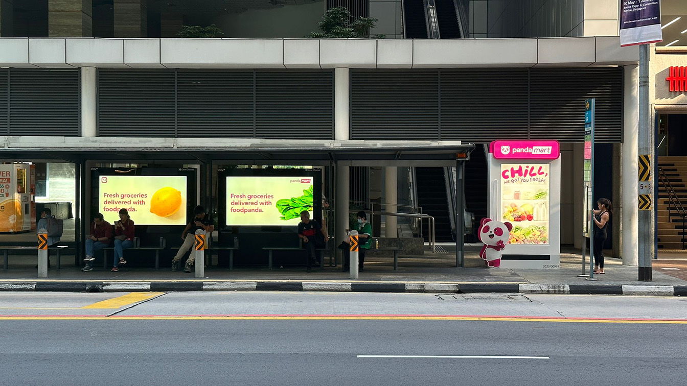 foodpanda Singapore launches ‘CHILL: We got you fresh’ campaign with Clear Channel Singapore