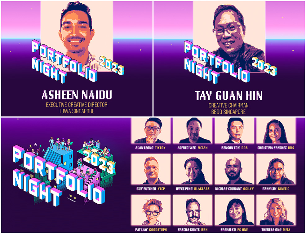 BBDO and TBWA Singapore play host to The One Club Portfolio Night on June 1st 2023