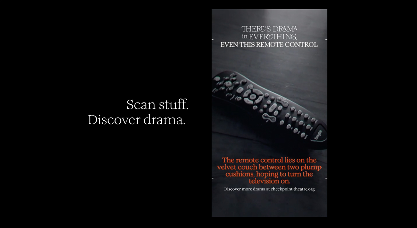Checkpoint Theatre creates filter revealing the drama within everyday objects via BBH Singapore