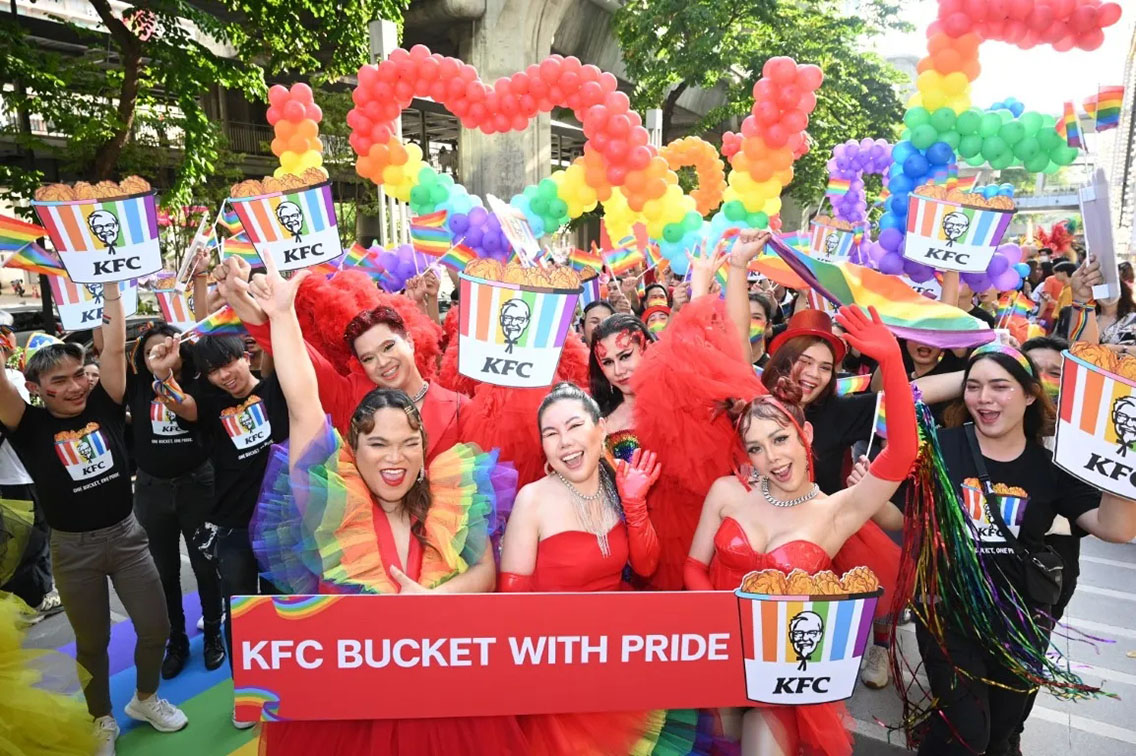 Everyone has a seat at the table with KFC Thailand