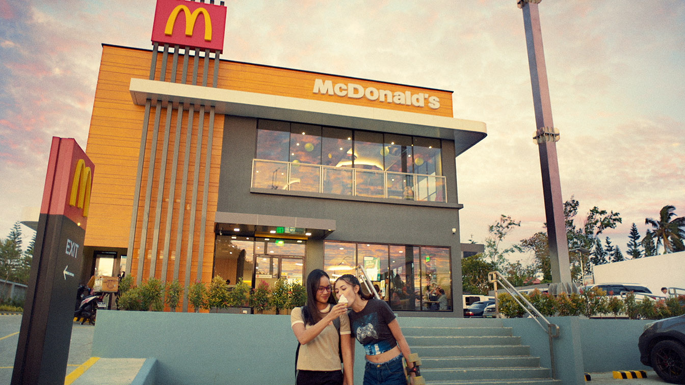 Skater girl circles McDonald’s ride-thru repeatedly in TBWA\SMP’s latest campaign