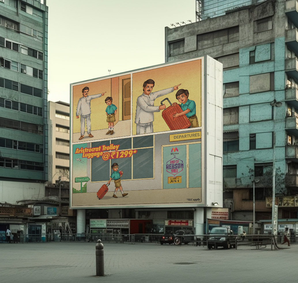 Talented Mumbai creates Adarsh Balak billboards that feel more like graffiti and less like ads
