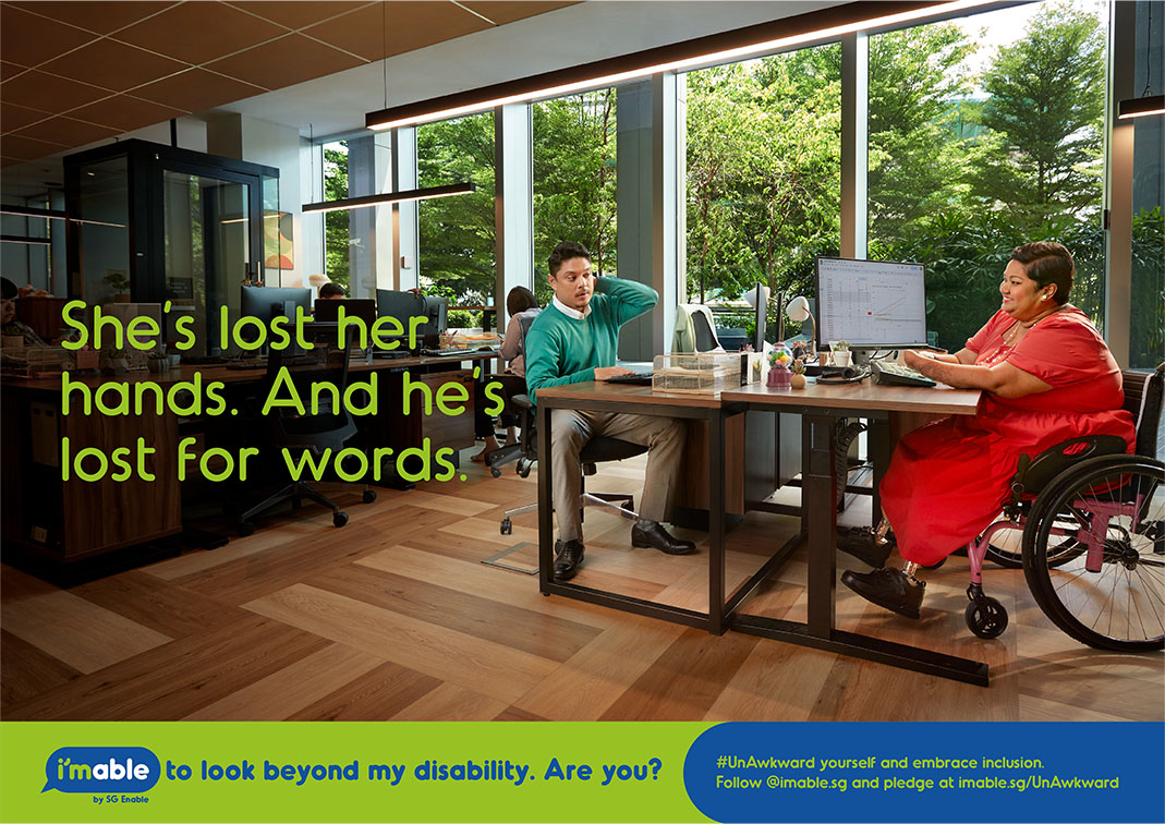TBWA\Singapore releases new campaign for SG Enable that asks you to remain ‘UnAwkward’