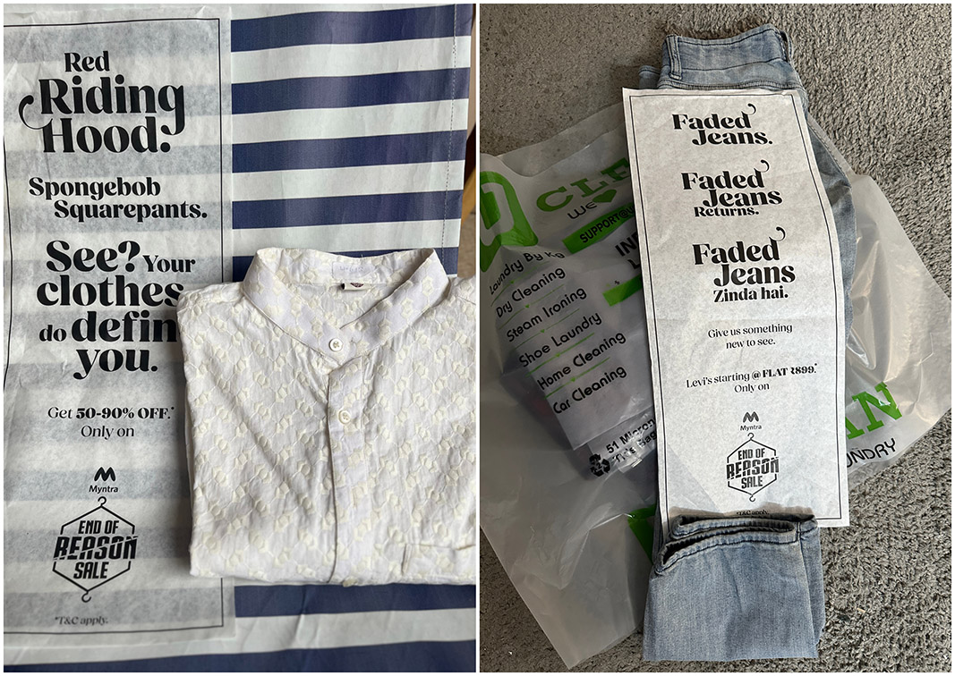 Talented and Myntra launch the biggest fashion sale of the year through a press ad