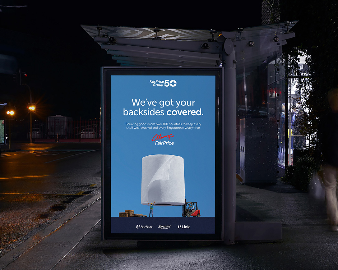 FairPrice Group rolls out new campaign via The Secret Little Agency celebrating its 50th birthday
