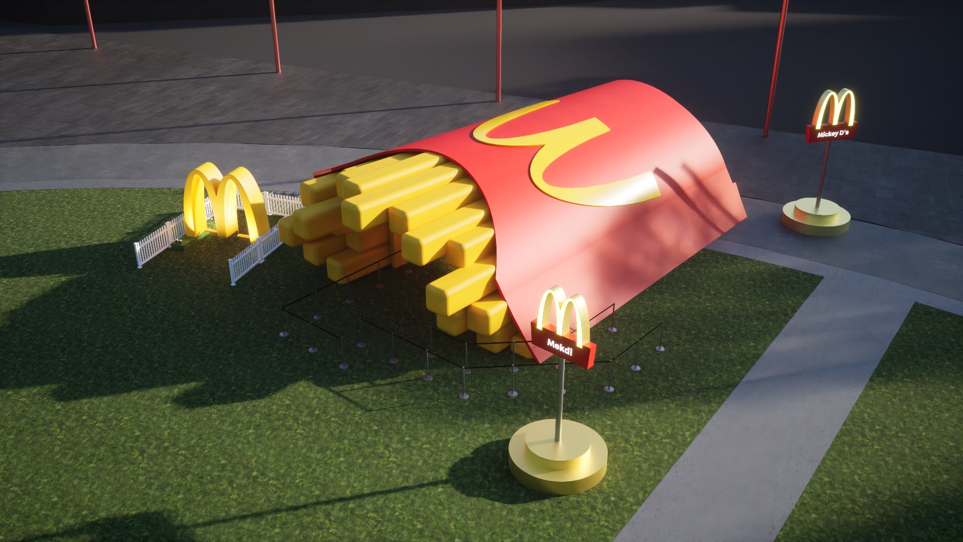 Macca’s unites fans for FIFA Women’s World Cup 2023 in Australia with world-first giant Macca’s Fries restaurant via Akcelo