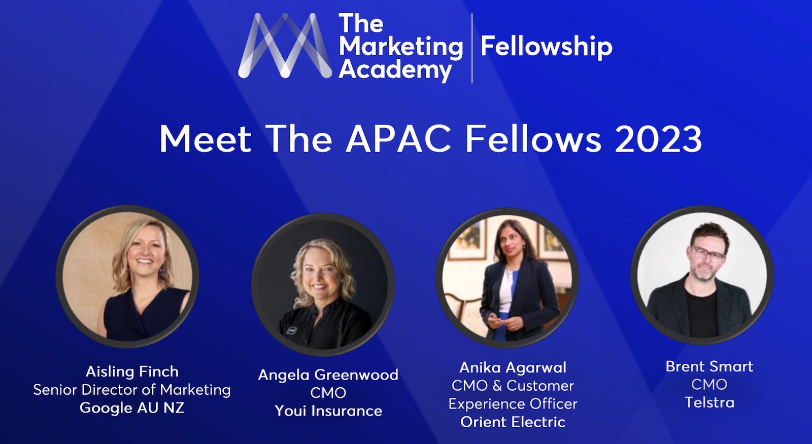The Marketing Academy unveils the CMOs selected to join exclusive 2023 APAC Fellowship Program
