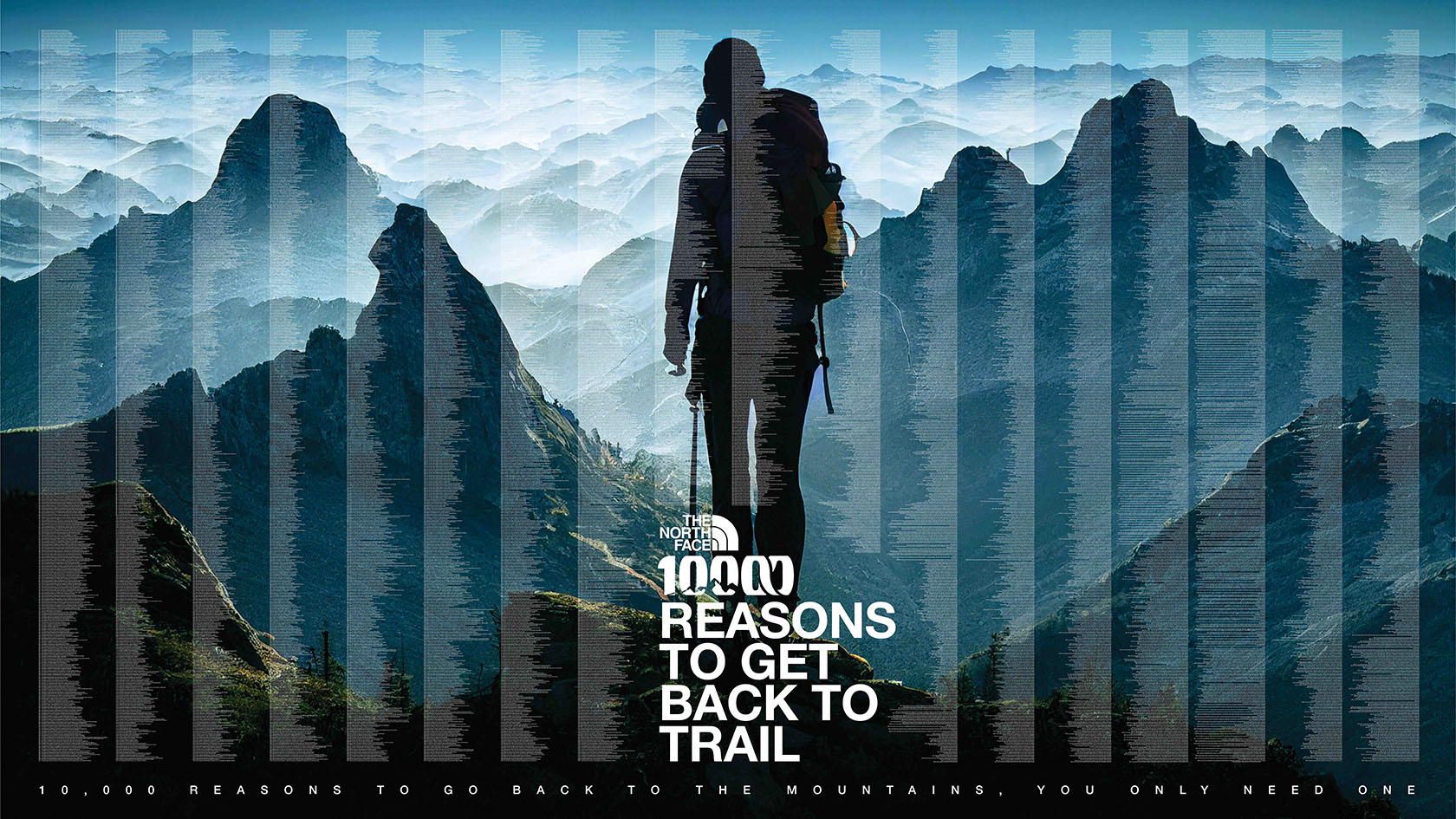 The North Face and FRED & FARID Shanghai use AI to turn recent 100 reasons campaign into 10,000