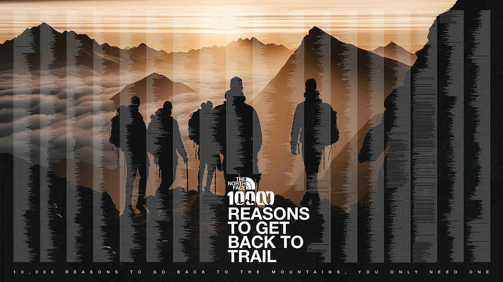 The North Face and FRED & FARID Shanghai use AI to turn recent 100 reasons campaign into 10,000