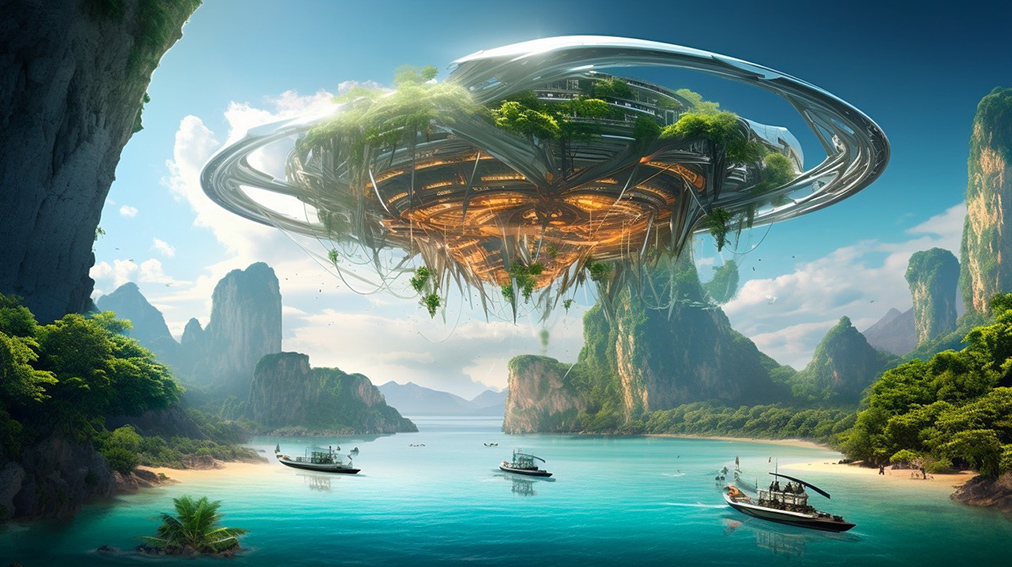 Singha Beer showcases a futuristic Thailand through AI via Brilliant & Million