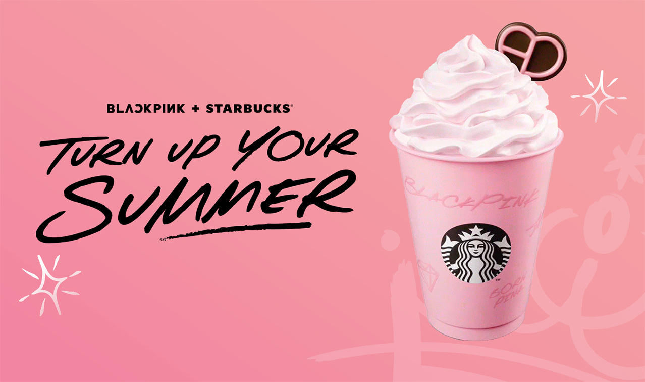 Starbucks and K-pop super group BLACKPINK join forces to dial up the summer fun