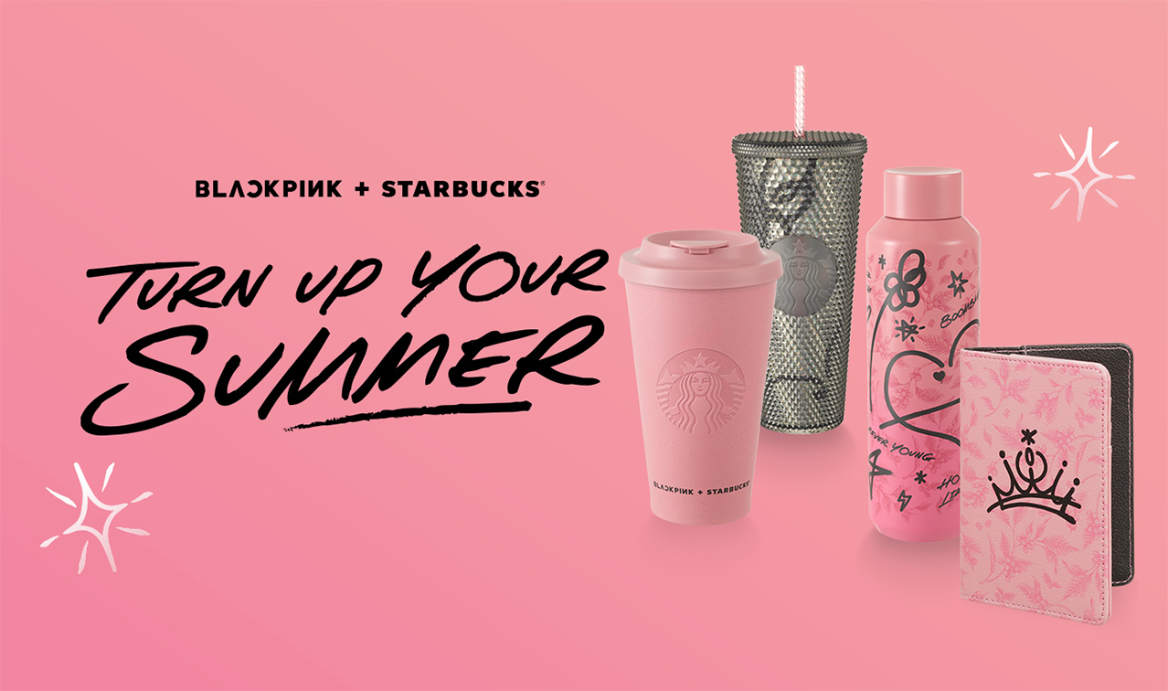 Starbucks and K-pop super group BLACKPINK join forces to dial up the summer fun