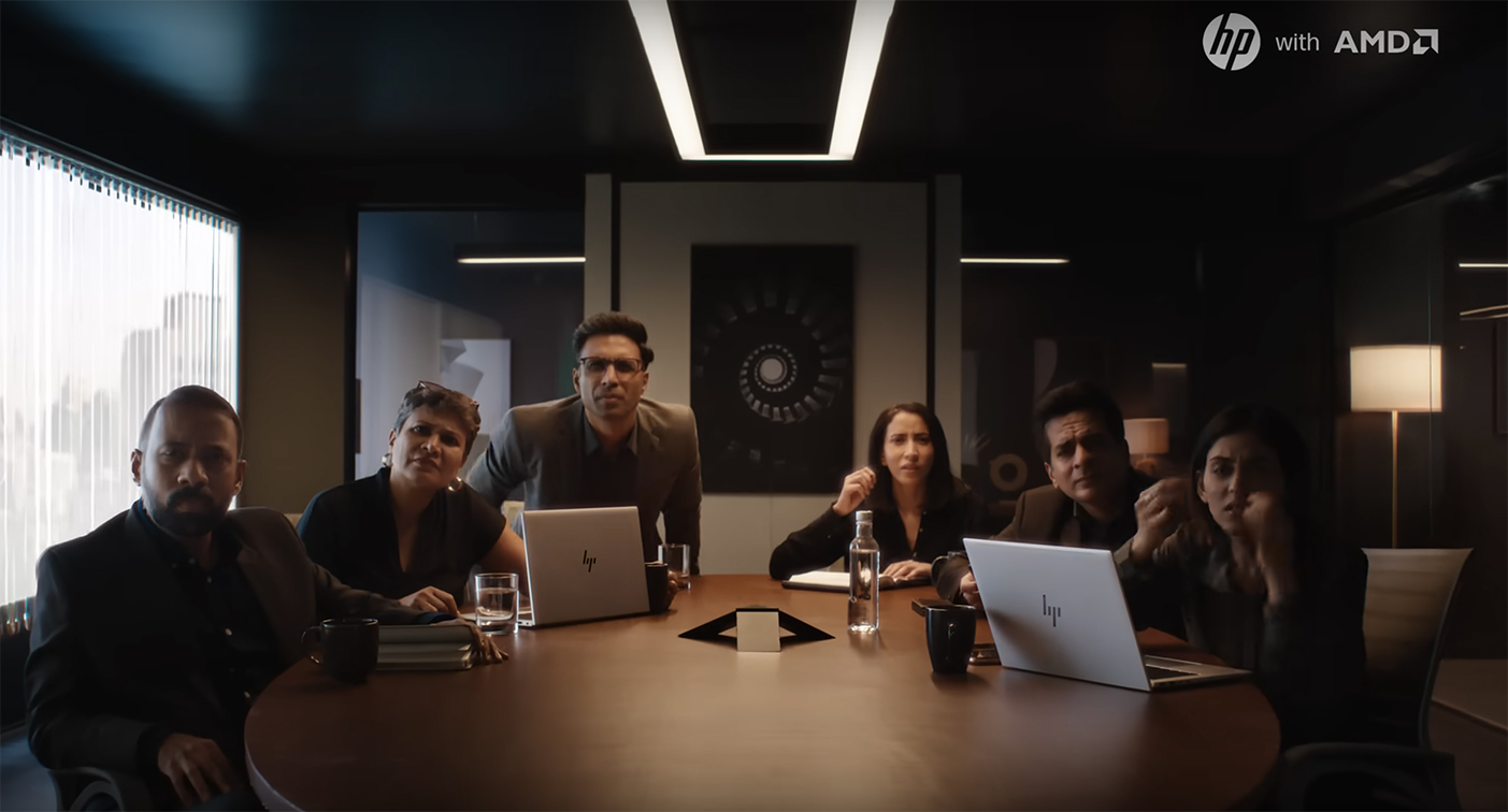 Lowe Lintas India demonstrates the features of the HP Elitebook via recent campaign