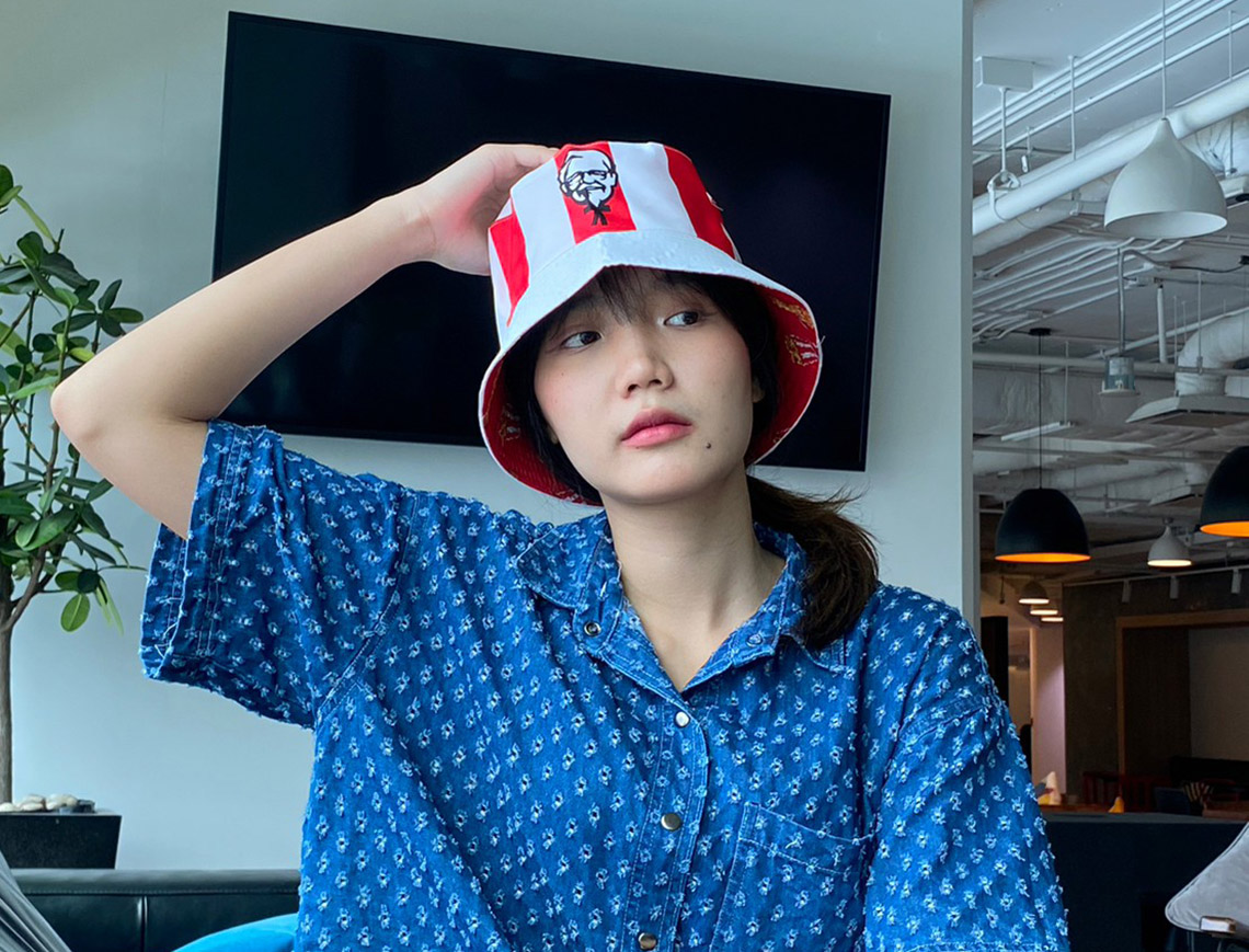 Thailand’s iconic KFC Bucket Hat goes viral