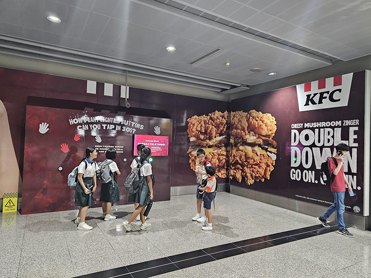 KFC’s Zinger Double Down returns to Singapore with an engaging interactive fitness twist