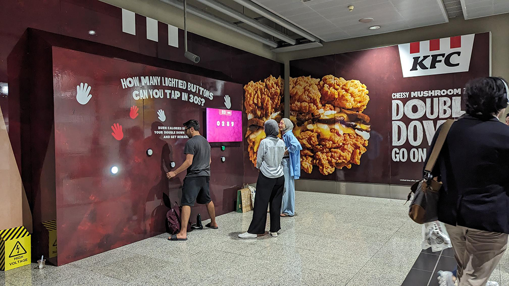 KFC’s Zinger Double Down returns to Singapore with an engaging interactive fitness twist