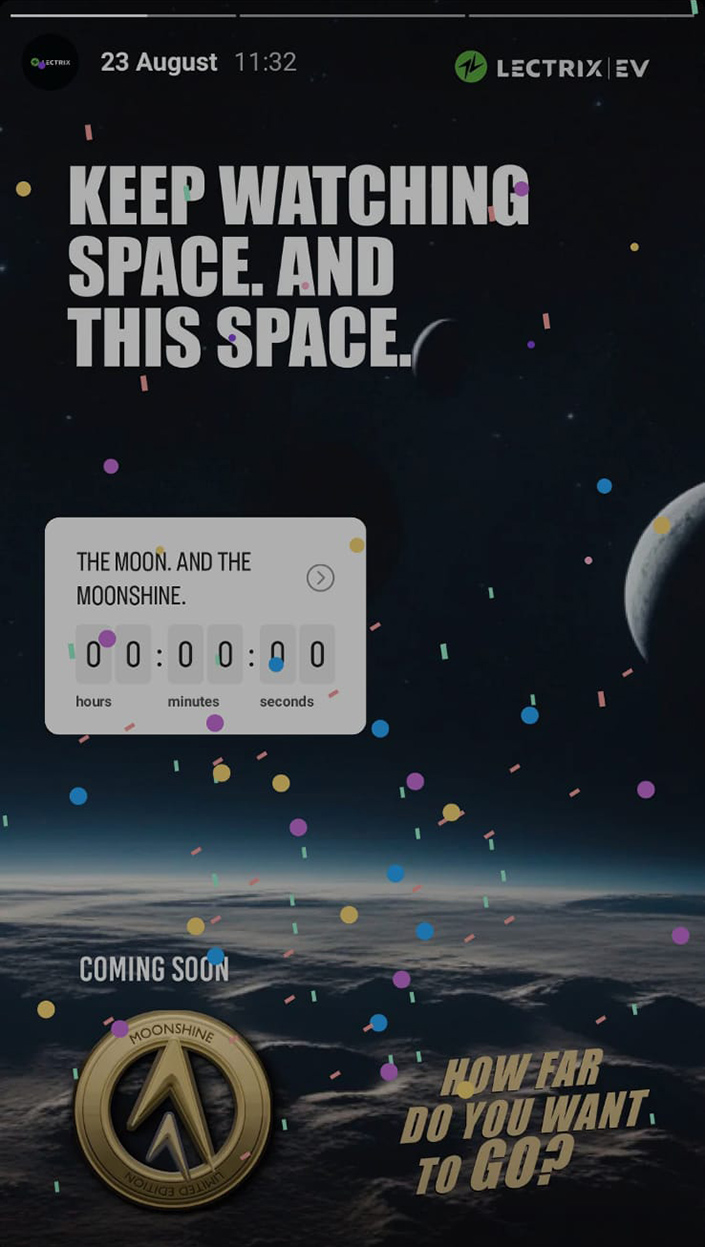 EFGH Brand Innovations launches limited edition Lectrix EV scooter with an invitation to the moon