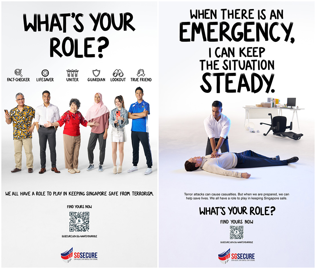 Wunderman Thompson Singapore asks “What’s Your Role” in keeping Singapore safe
