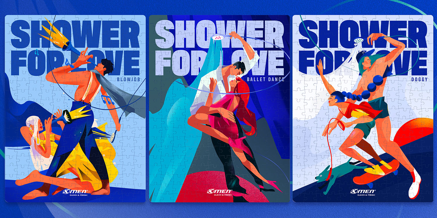 XMEN Vietnam celebrates showering as an act of love via The Friday Vietnam