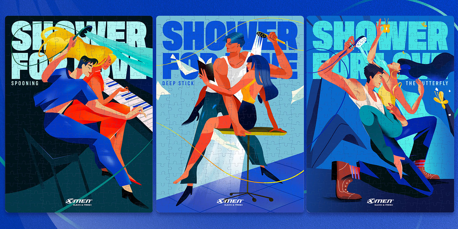 XMEN Vietnam celebrates showering as an act of love via The Friday Vietnam