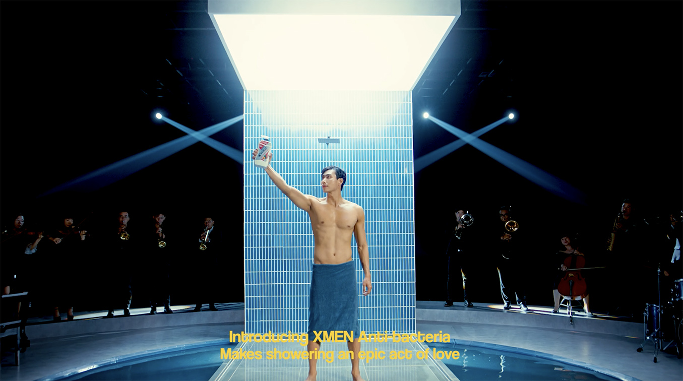 XMEN Vietnam celebrates showering as an act of love via The Friday Vietnam