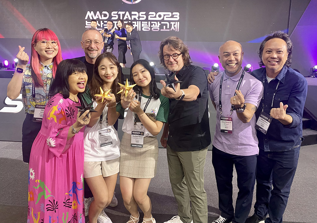 Shanghai Normal University’s Wang Leyi & Zhang Zijie win Gold at YOUNG STARS competition: Silver to team from Singapore’s Nanyang Academy