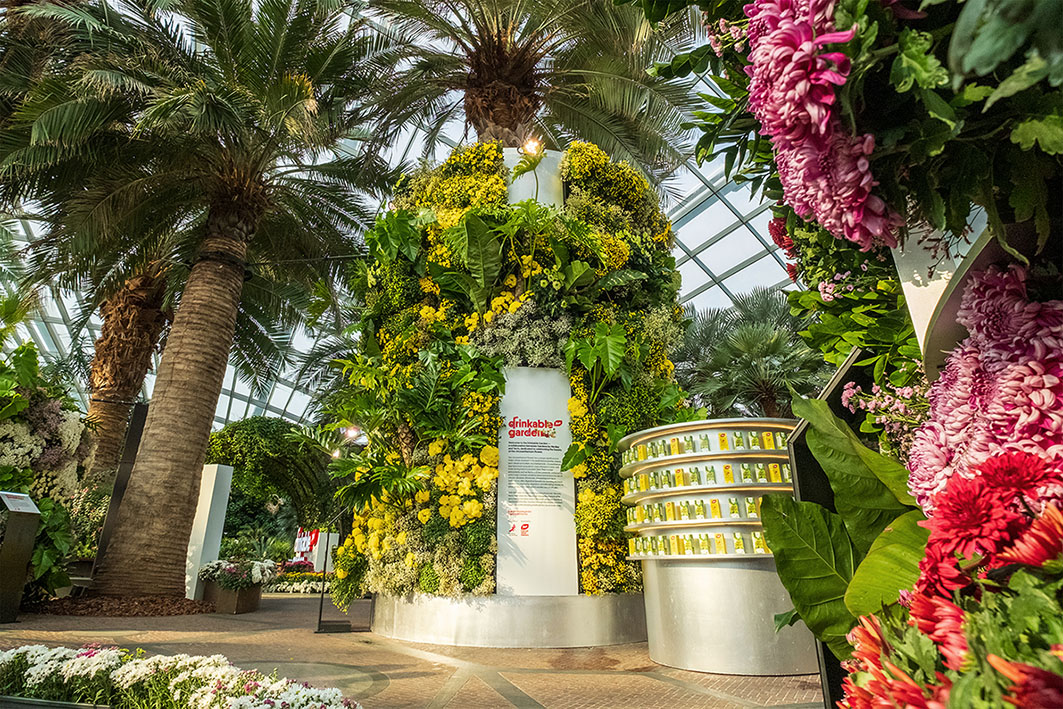 Forsman & Bodenfors kicks off new Yeo’s integrated brand campaign with drinkable garden activation at Gardens by the Bay