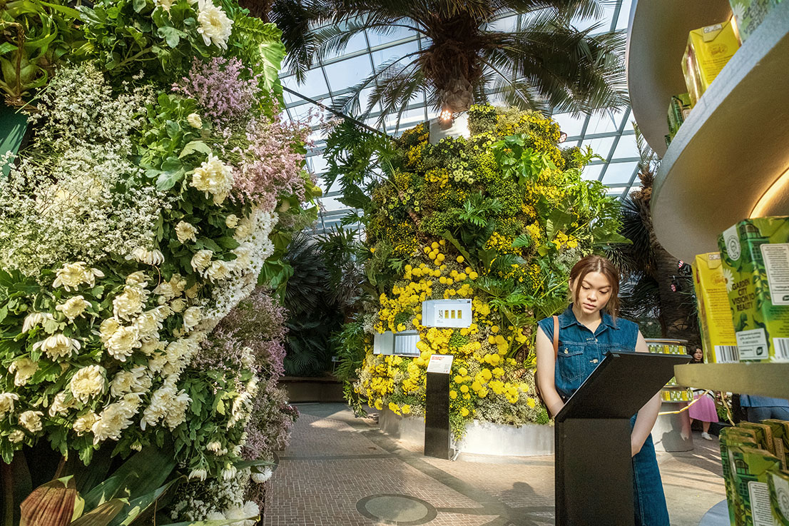 Forsman & Bodenfors kicks off new Yeo’s integrated brand campaign with drinkable garden activation at Gardens by the Bay