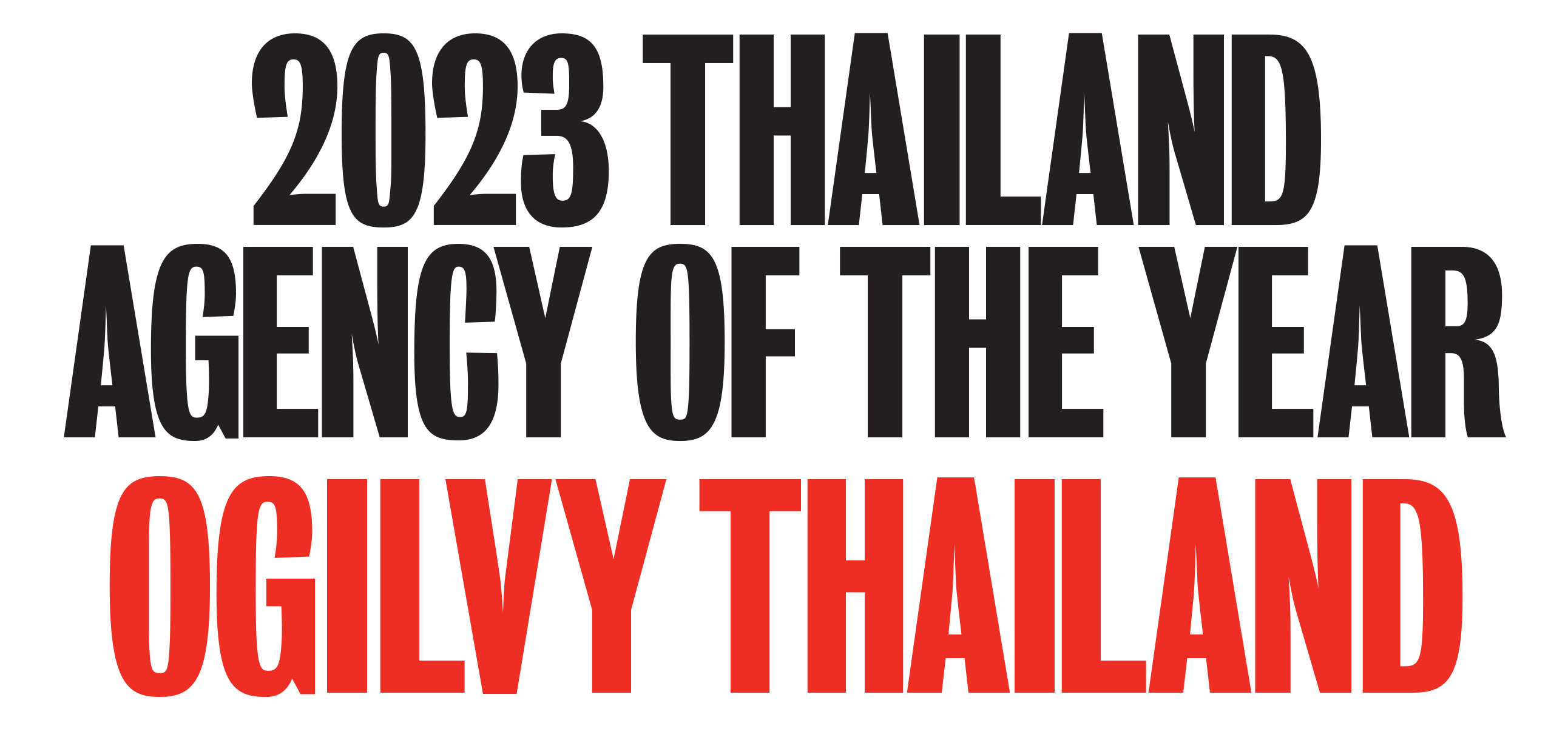 Campaign Brief Asia Creative Rankings 2023: Ogilvy goes five in a row as Thailand’s #1 ranked agency with Leo Burnett narrowly edging out Wunderman Thompson for #2