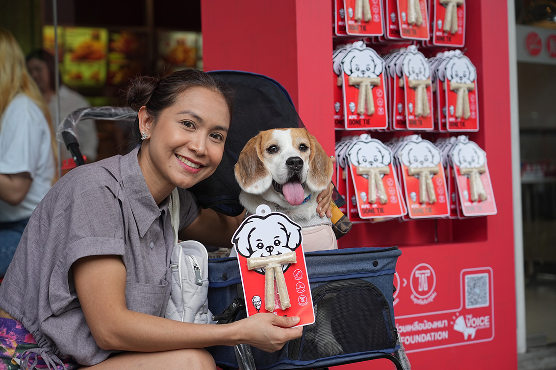 Wunderman Thompson + KFC Thailand release the ‘KFC BONE TIE’ to celebrate International Dog Day