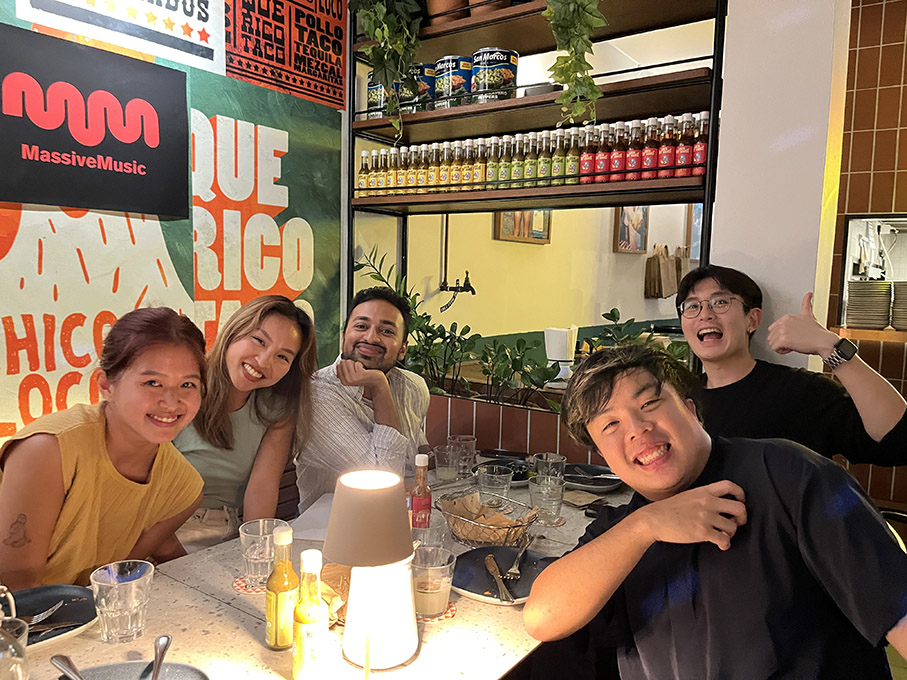 Good Times: MassiveMusic entertains their brainiest friends in Singapore
