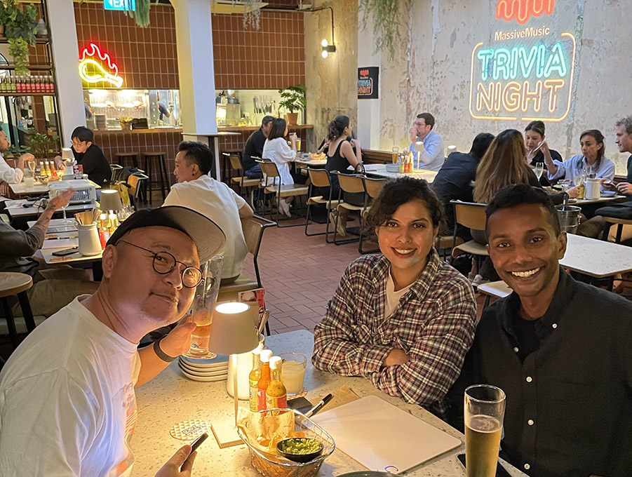 Good Times: MassiveMusic entertains their brainiest friends in Singapore