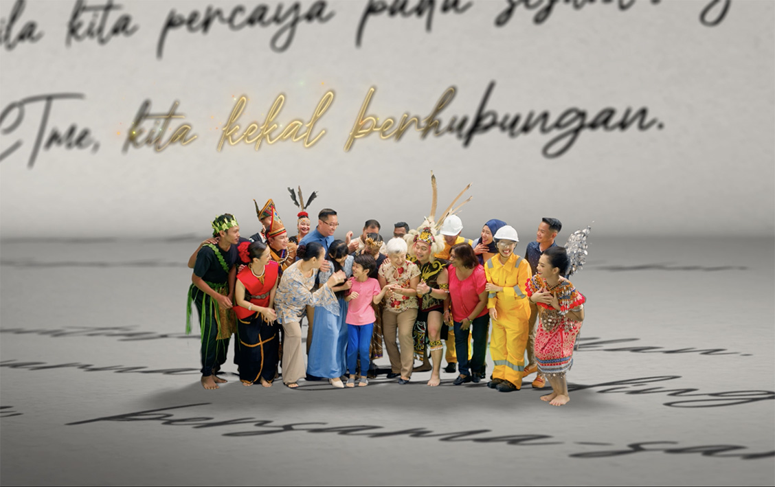Measat connects with FCB Shout Malaysia and with a bigger world to celebrate Malaysia Day