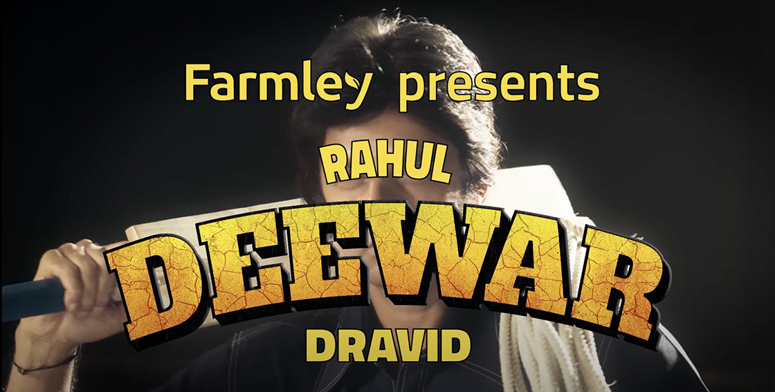 When Dravid met Deewar, pop culture met nostalgia in Talented.Agency latest campaign